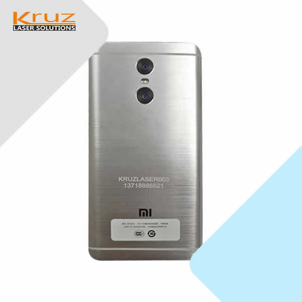 Aluminum oxidation laser marking 